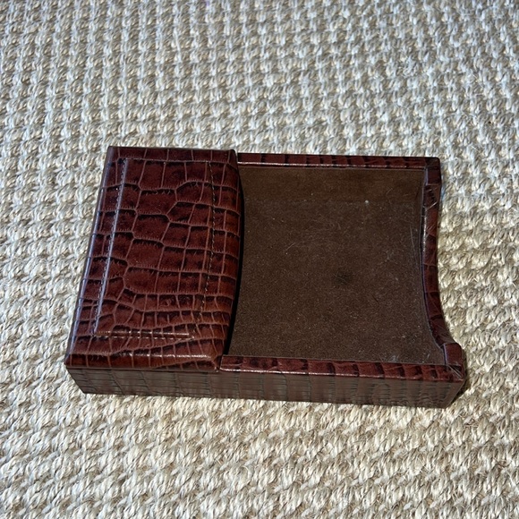 Zara Home Brown Leather Skin P excellent condition - Picture 2 of 5